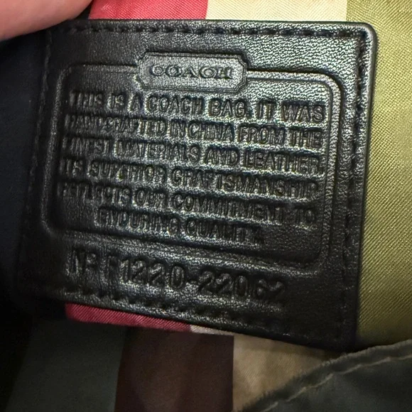 Vintage Coach Legacy City Willis Top Handle Bag - Picture 7 of 9